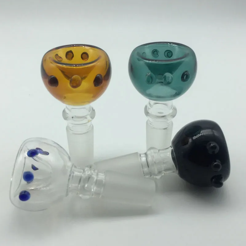 도매 유리 그릇 14.4mm 남성 조인트 오일 Rigs 유리 봉 Dab Rigs 빠른 유리에 대한 선택 유리 그릇