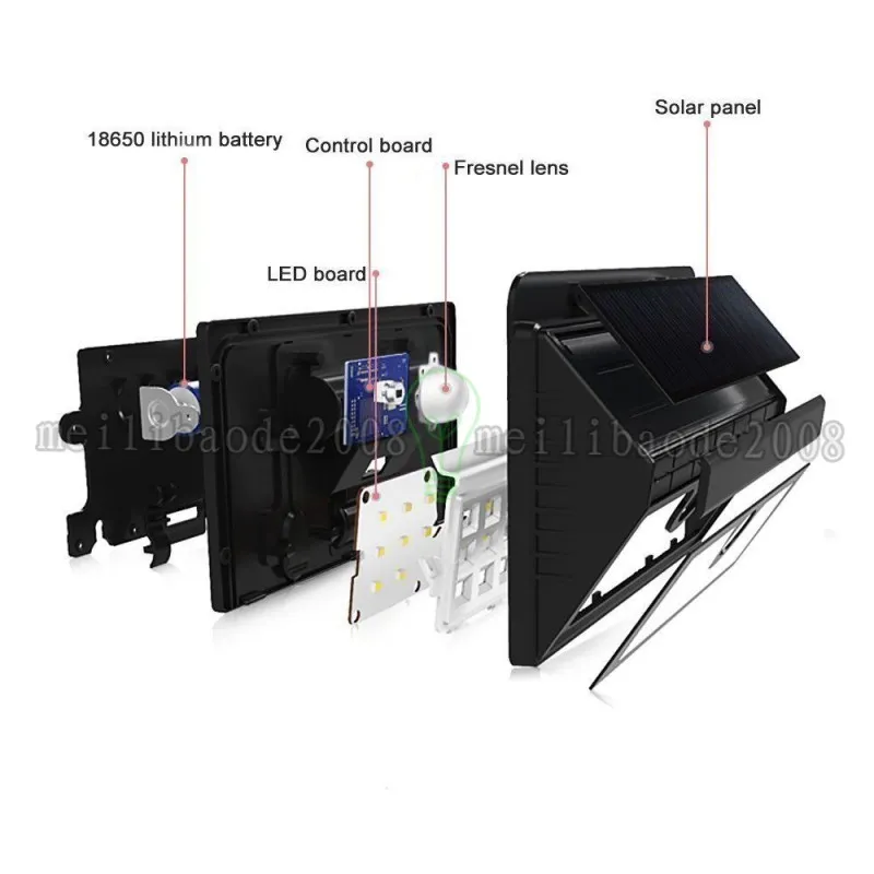 새로운 12 LED 밝은 태양 전지 패널 램프 야외 정원 모션 센서 파티오 펜싱 방수 MYY에 대한 태양 광 조명을 활성화