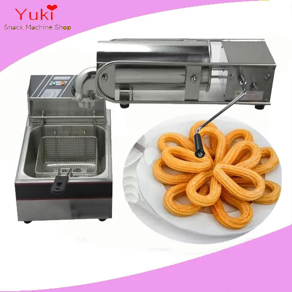 Máquina para hacer churros, máquina de llenado de churros, máquina para  hacer salchichas, máquina de churro español, máquina de churros para