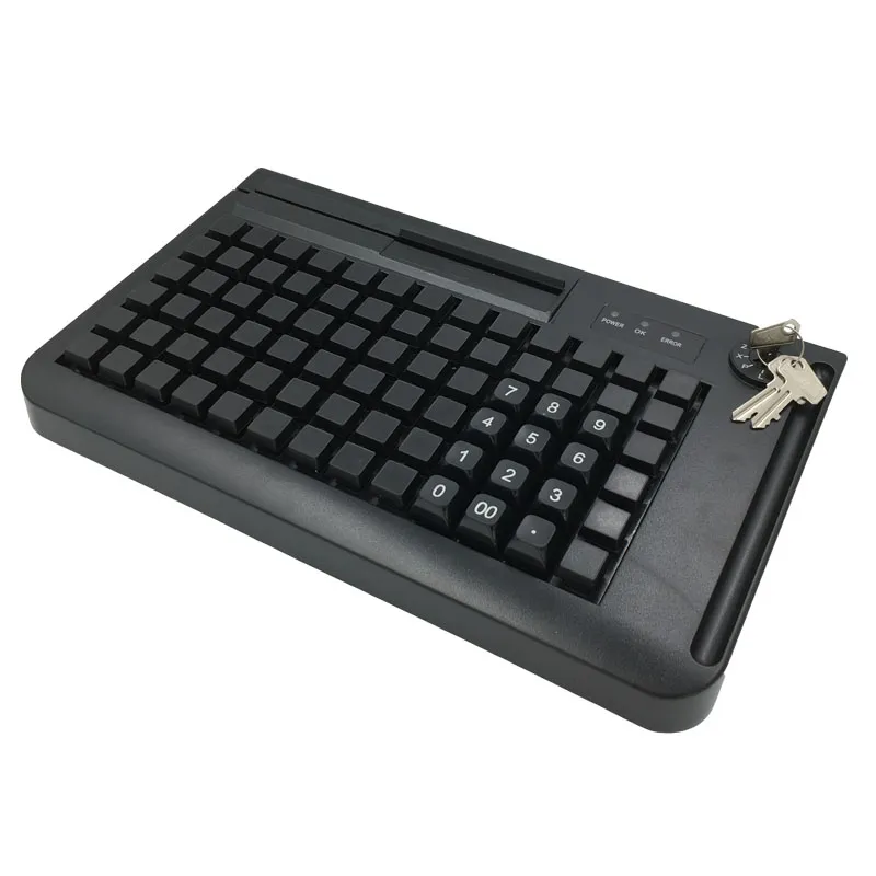 Teclado POS KB78 com design patenteado de array de guias251M