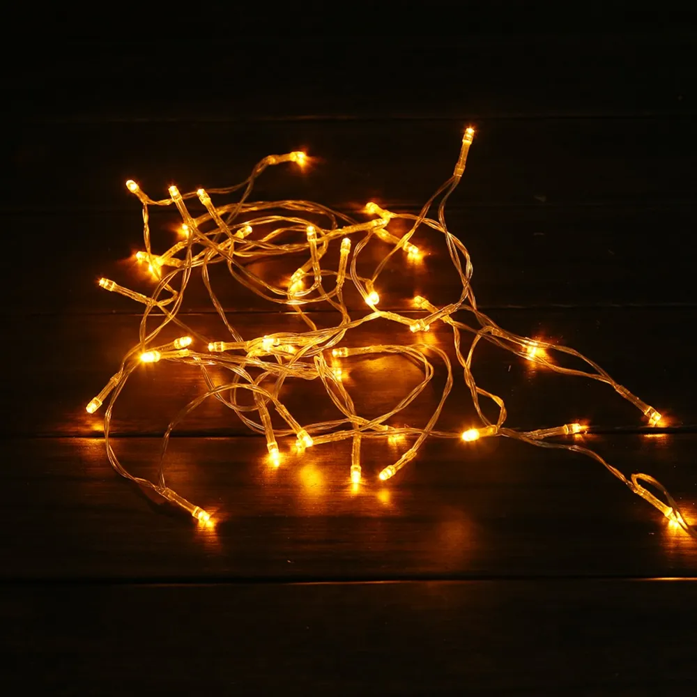 4 M 40leds LED String Light 3XAA Urządzenie baterii Przenośne światła Boże Narodzenie Nowy Rok Dekoracje Ślubne Sznurki