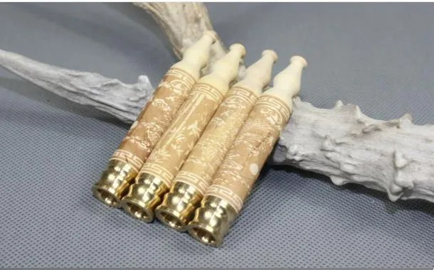 12mm Pan Yang wood carved round cigarette holder wood filter recycling type mini cigarette smoking mouth