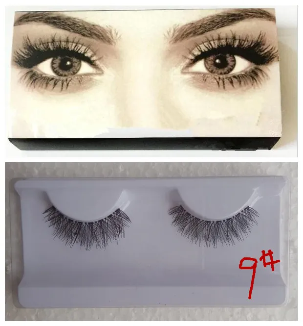 Makeup Falska ögonfransar Eyelash Extensions Handgjorda falska ögonfransar