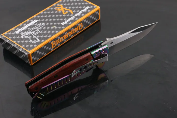 Browning DA94 Флиппер тактический складной нож помог кемпинг охота выживания карманный нож военная утилита EDC инструменты с розничной коробке