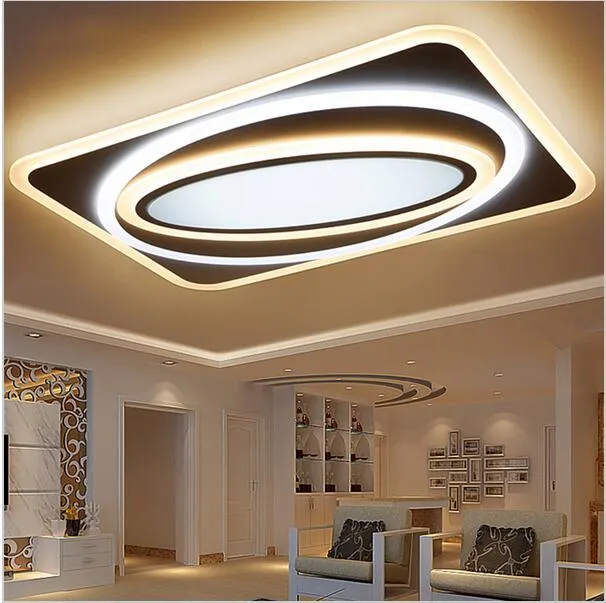 Modern acrylic led ceiling light sales