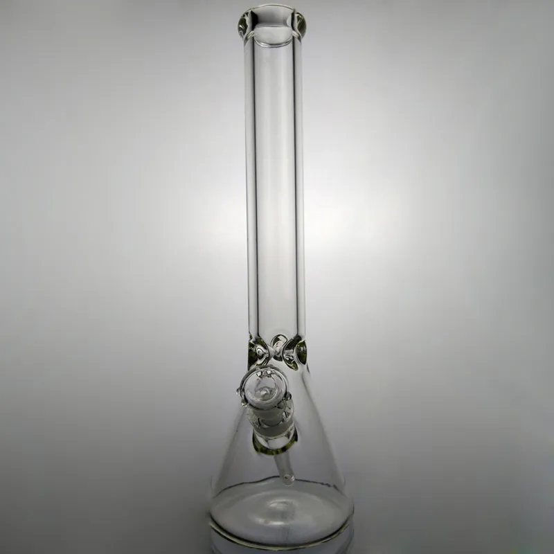 Bigg di vetro di vetro grande 9 mm bong di vetro scientifico da 18 pollici tubi di bong d'acqua super pesanti