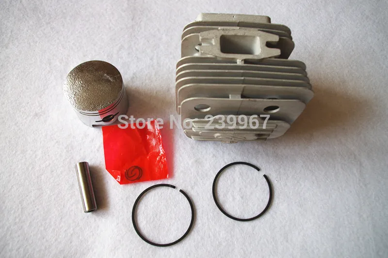 Cylinder w/ piston assy 47.5mm fits Zenoah G621 G621AVS 62CC 61.5CC Chainsaw Cylinder piston kit chain saw parts