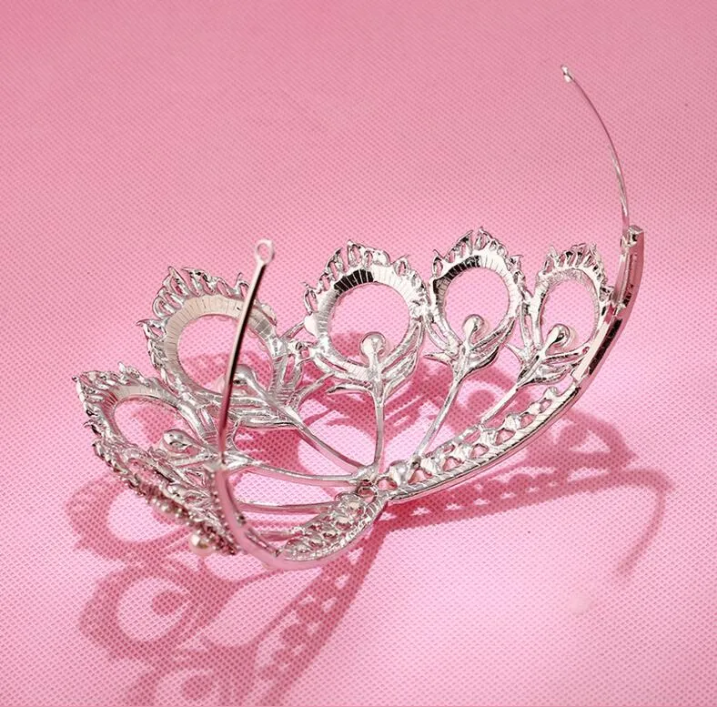New Cheapest Crowns Hair Accessory Rhinestone Jewels Pretty Crown