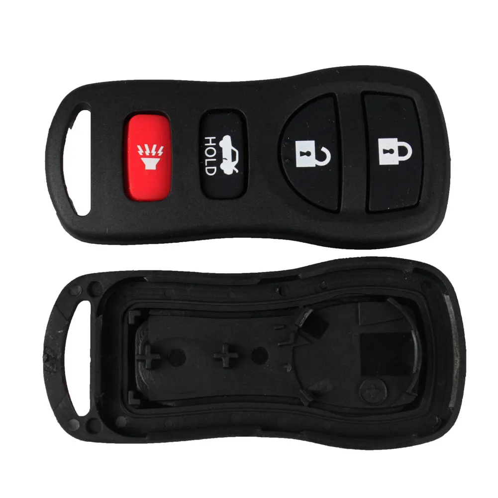 4 przyciski Pad Pad Połącz zdalne klawisze powłoki FOB dla Nissan 350Z Altima Maxima Infiniti Ex35 FX35 FX45 QX Alarm ciśnienia opon C7850870