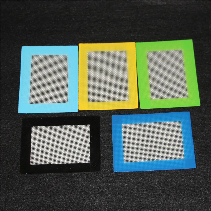 FDA Approved Square Shape Silicone Mats Wax Non Stick Pads Silicon Dry