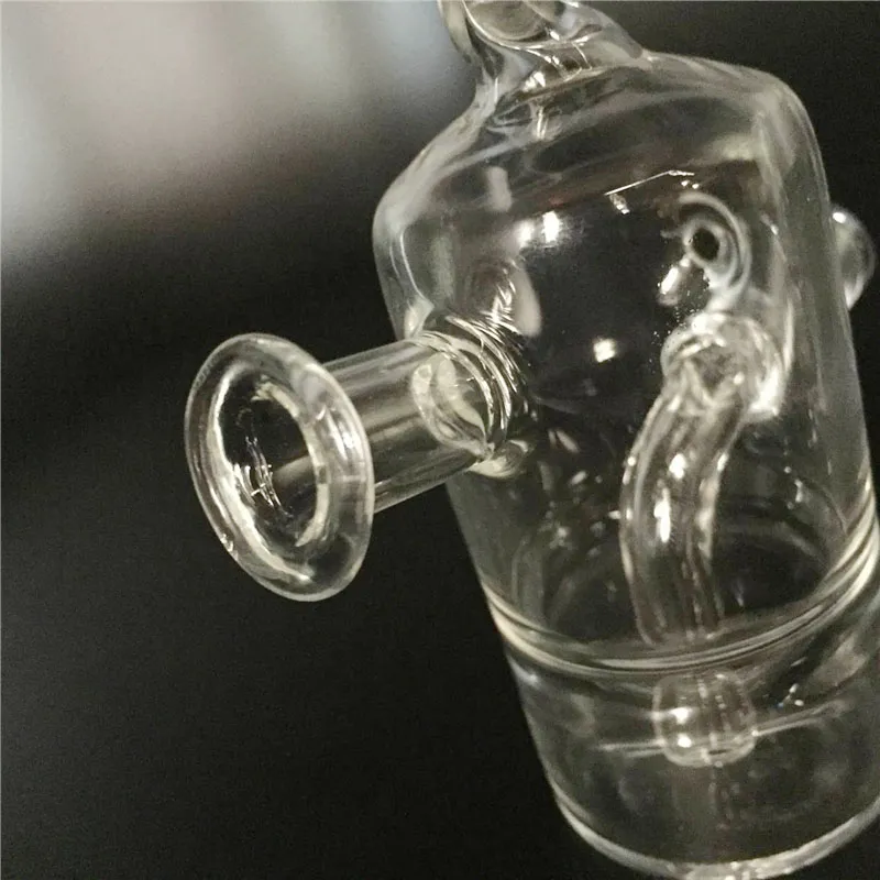 Bong da viaggio da 3,5 pollici Mini Bunk Smoking glass Blunt Bubbler Joint Gli accessori tubo Martian Small Water Pipe Recycler