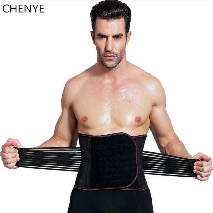 Hommes ceinture de santé corps Shaper shapewear taille mâle acier os ventre bande minceur Corset taille formateur Cincher mince corps Shaper