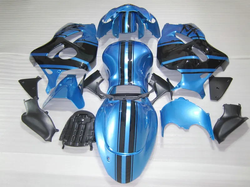 Hoge Kwaliteit Fairing Kit voor Suzuki GSXR1300 96 97 98 99 00 01-07 BLAUWE BLACK VERICHTINGEN SET GSXR1300 1996-2007 OT14