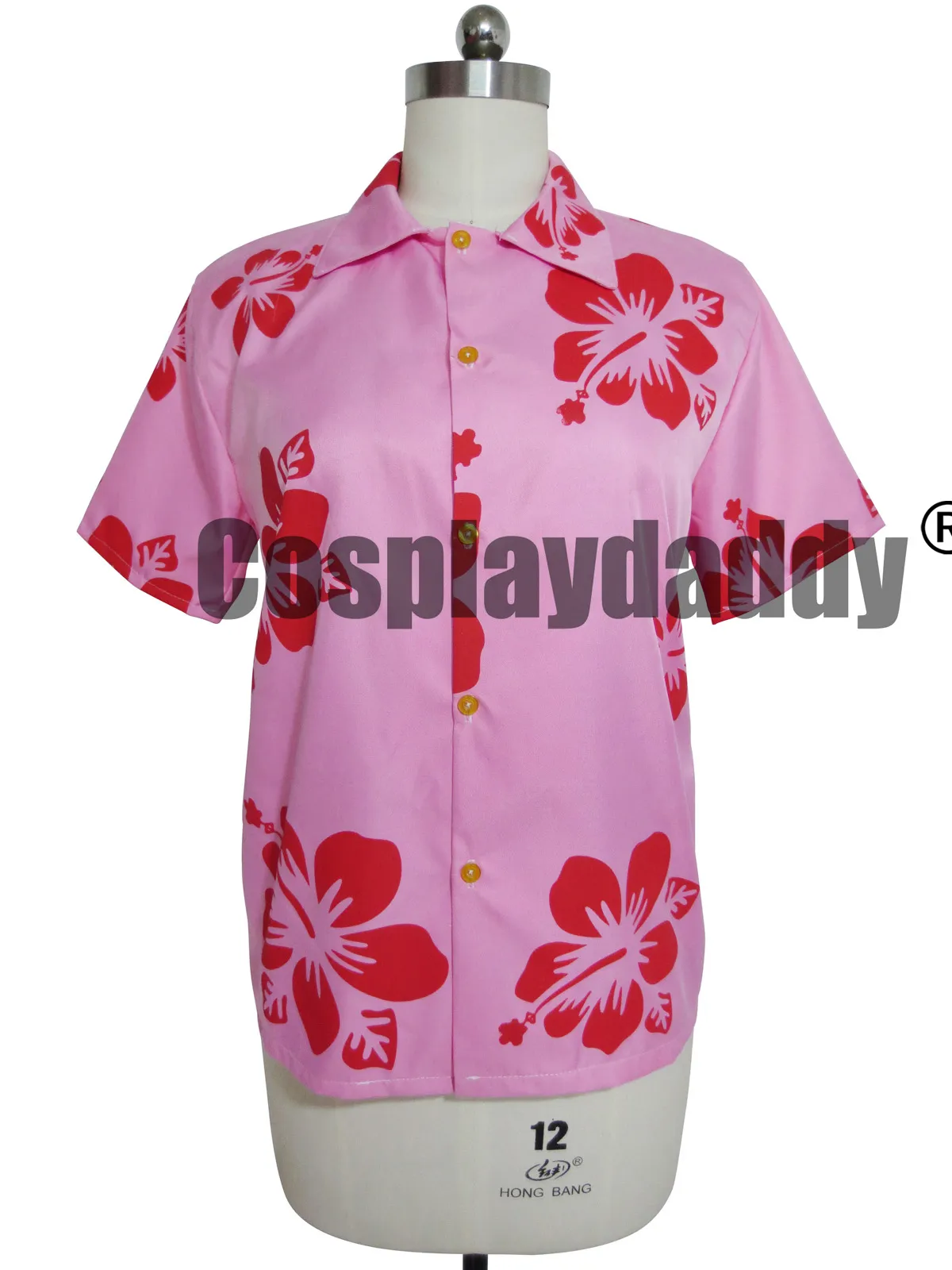 Bakemonogatari Oshino Meme design Aloha Pink Cosplay