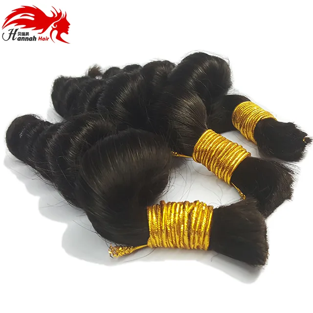 Afro Loose Curly Brazilian Bulk Human Hair For Braiding 100 Unprocessed Human Braiding Hair Bulk No Weft Natural Black 1B5766748