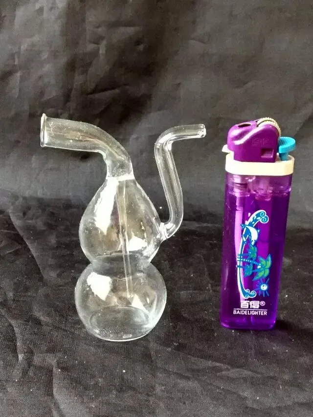 Olika hookah bongs tillbehör, vattenrör glas bongs hooakahs två funktioner för oljeplattor