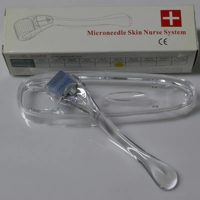 MRS 200 Micro Aghi Derma Roller 0.2mm-3.0mm Sistema infermiera Microneedle Rullo la cura della pelle