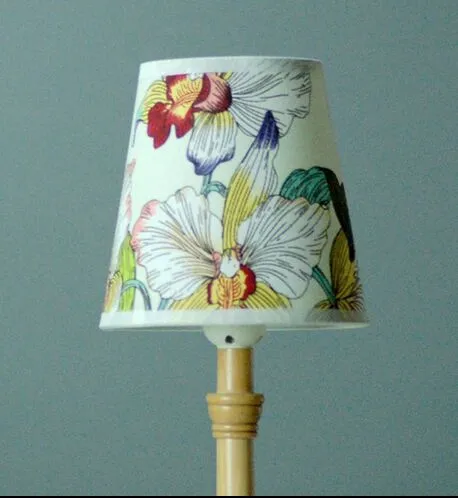 Europa en Amerika stijl 6 inch e27 katoen stof lamp covershades gebruikt voor kleine tafellampen wandlampen lamp kroonluchter verlichting onderdelen