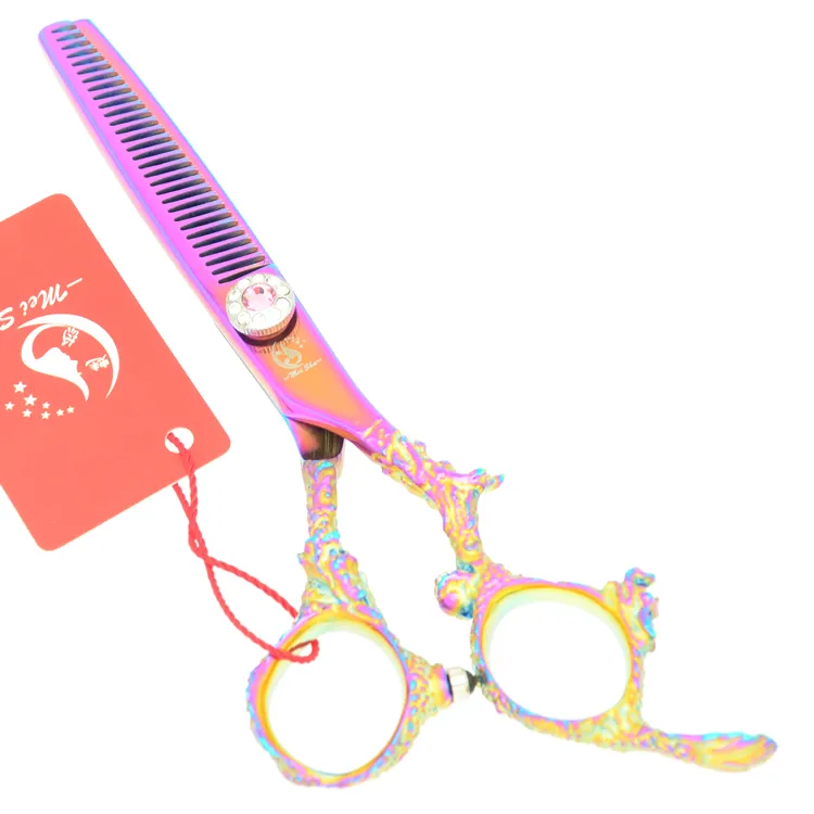 6.0inch Meisha Hair Shearning Shears Tesouras Berber Scissors JP440Cヘアカットはさみの理髪はさみの美容ツール、HA0267