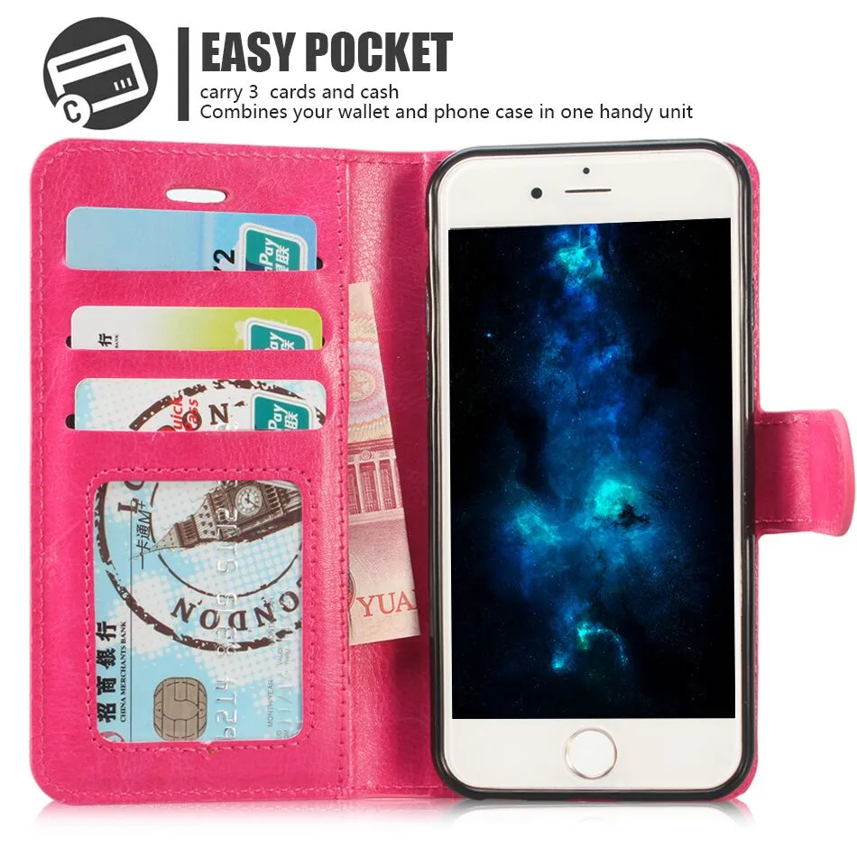 Pu plånbokfodral för iPhone 14 13 12 11 Pro xs max xr lädertelefonfodral med fotoramplats S23 Ultra S22 S10 Plus Obs 9 A53 5G Note20 Covers