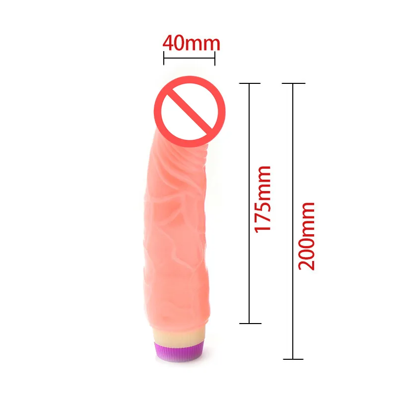 Simulazione del vibratore di dildo GSPOT stimolare i giocattoli sessuali di masturbazione del pene realistica del dildo vibrante donne7069822