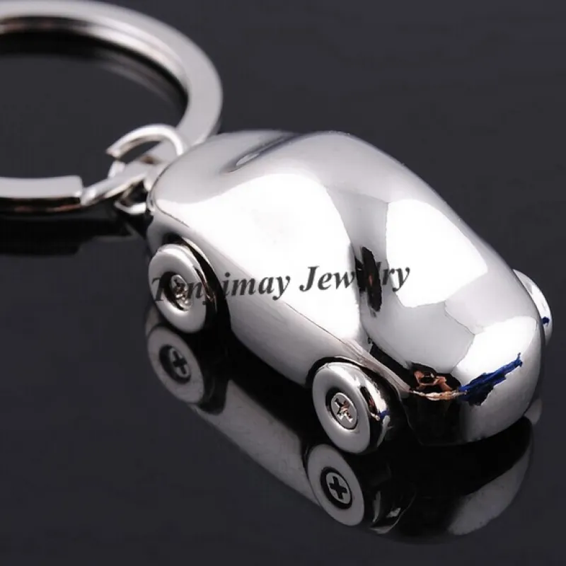 Porte-clés Cool Beat-UP Car Keyring Metal Men's Jalopy Key Chain For Promotion Gift 20pcs / Lot