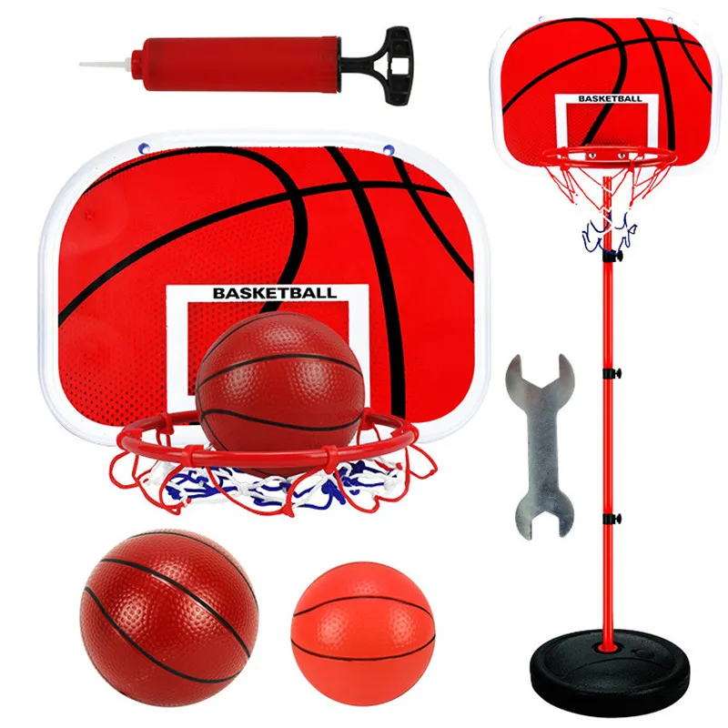 Hot Barn Basketboll Stand 150cm Barn utomhus Justerbar Basketball Sport Set Kit Gratis frakt