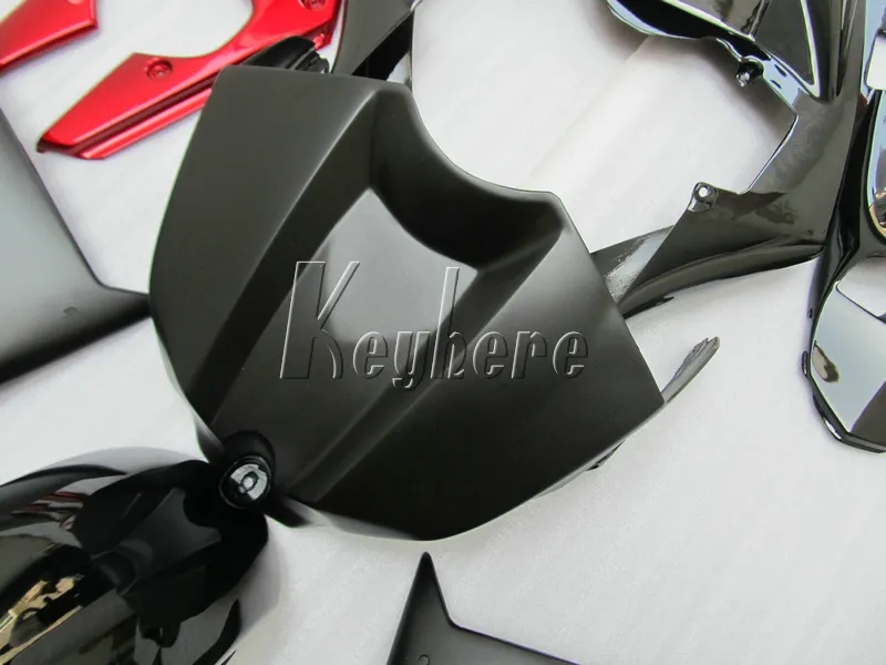 100% Fit voor Yamaha Injectie Mold Backings YZF R1 09 10 11 12 13 14 Matte Zwart Red Fairing Kit YZFR1 2009-2014 OR14