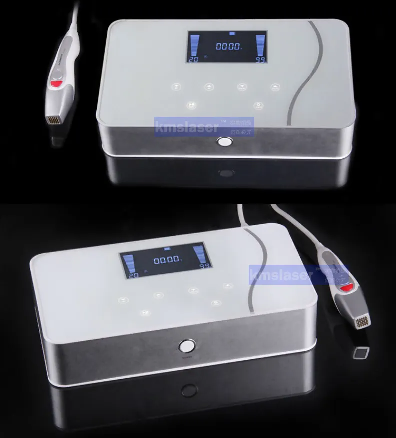 Portable Real 40.68MHz Fractional RF Slimming Facial Skin Dra åt ansiktet Lyftande Body Wrinkle Removal Machine