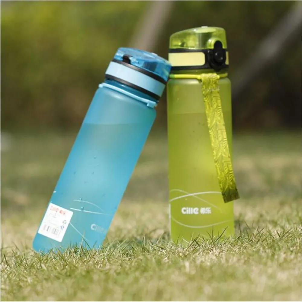 Sosoport Flat Water Bottle – 400ml Leakproof Reusable Kettle For Travel, Cycling, Sports & Outdoor - View #5