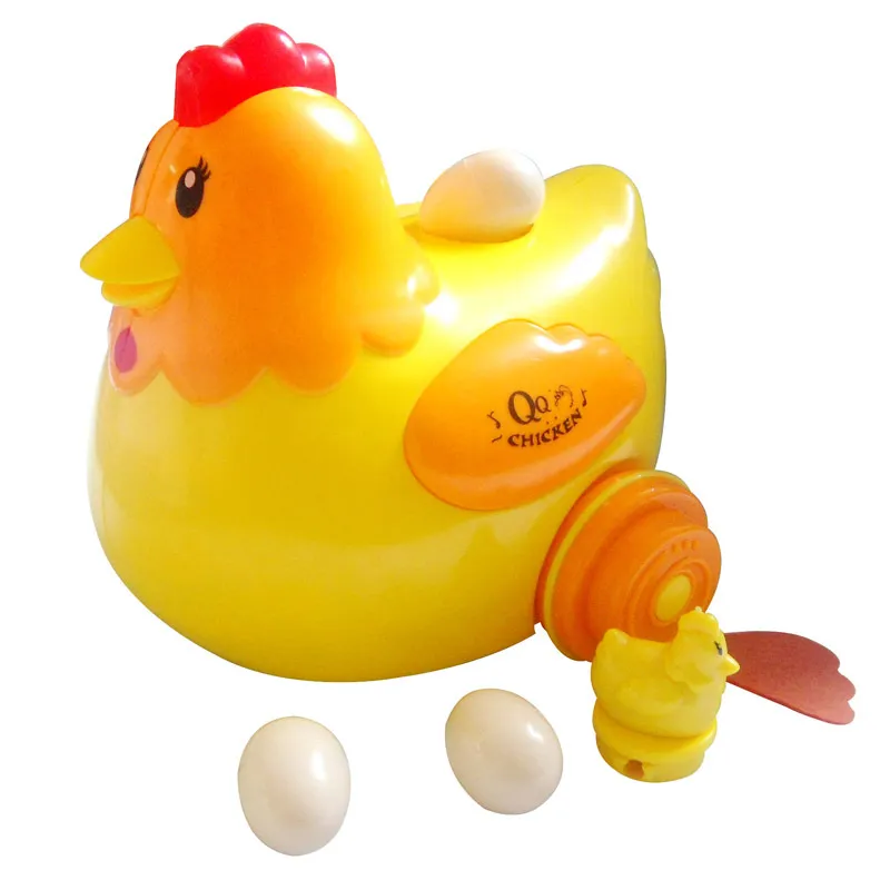 Chicken Eggs Toy elektronische speelgoed voor kinderen Kinder plezier met muziek licht Run Universal
