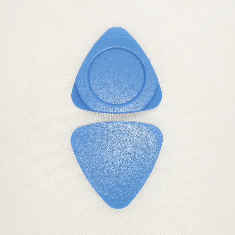 Strumento di leva trilaterale in plastica blu più spessa Kit di strumenti di riparazione del guscio di apertura indiscreti Piastra triangolare computer tablet telefoni cellulari