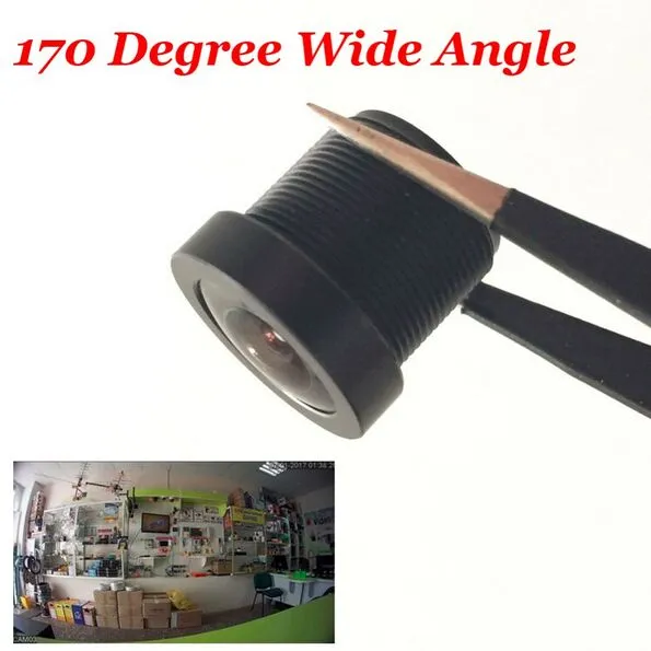 CCTV 1.8mm Security Lens 170 Degree Wide Angle CCTV fish eye Lens For IR Board CCTV HD Camera M12x0.5