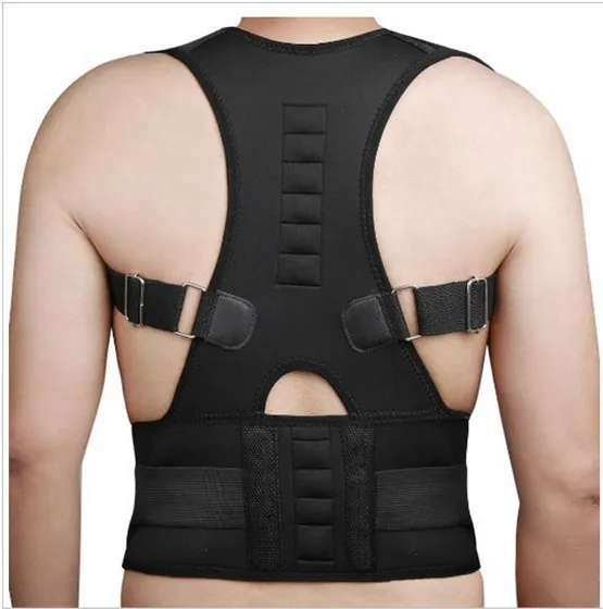 Magnetic Posture Support Corrector Back Waist Brace Belt Posture Corrector Backs Medical Belt Lumbar Corset with Packkage