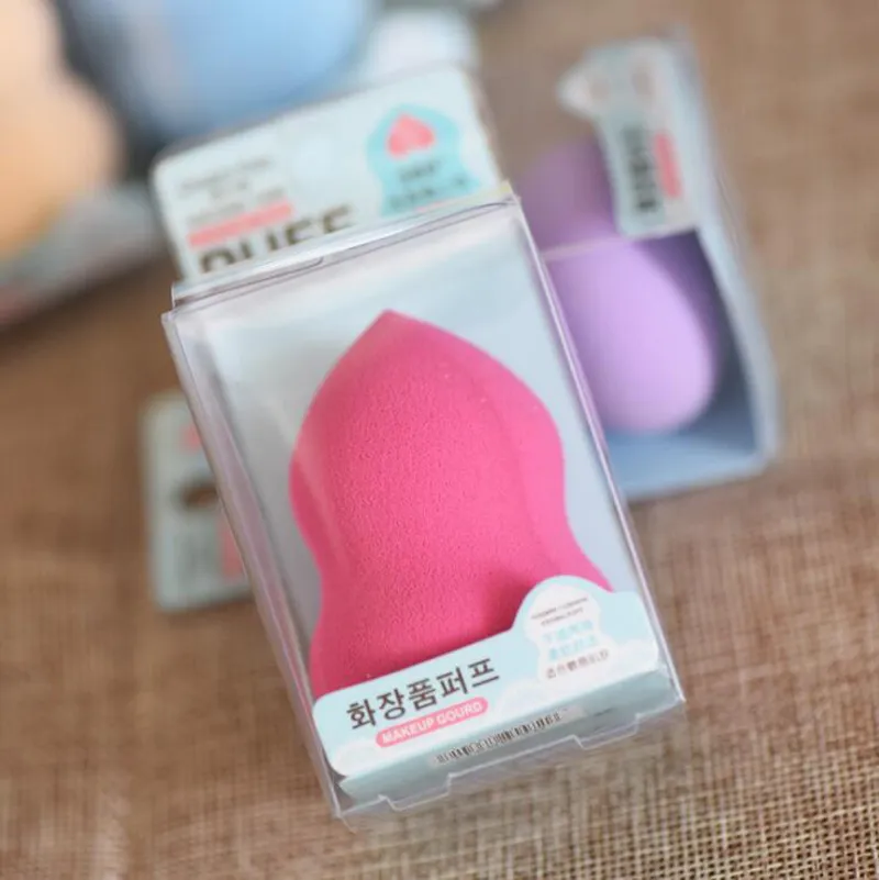 Hot Foundation Sponge Facial Makeup Sponge Cosmetic Puff Flawless Beauty Gourd Powder Puff Make Up Svamp för ansikte