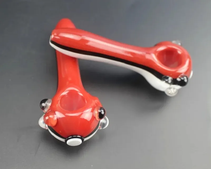 4,5 Zoll The PokeBall Smoking Pipe Pokeball Handlöffel Pfeife Pokeflute Monster Pipe Combo Bowls