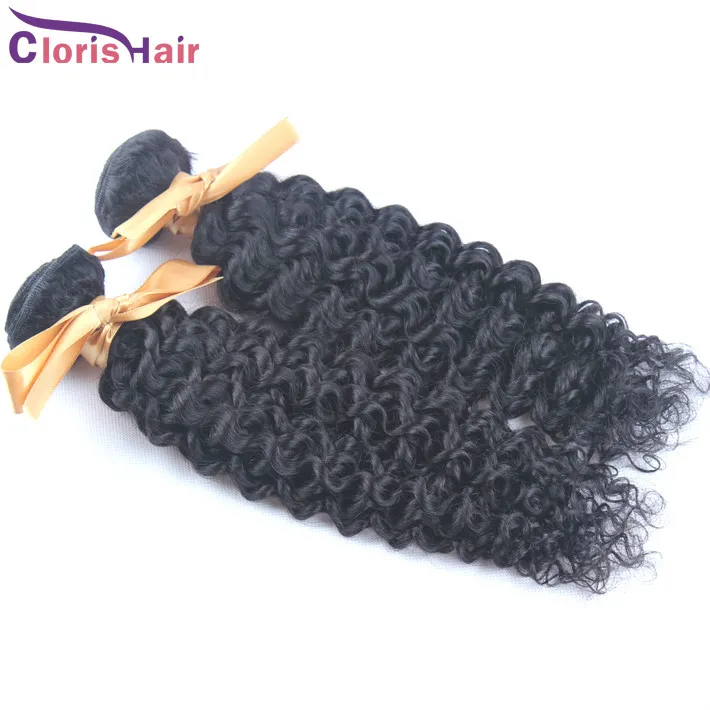 Ombre DIY Cloris Unprocessed Brazilian Virgin Kinky Curly Human Hair Extensions Best Price Jerry Curl Hair Weave 2 Bundles Deals 100g/pcs