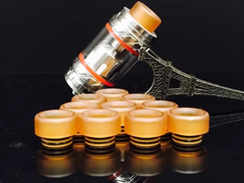 PEI 810 DRIP 팁 고무 O 링 오 링 넓은 구멍 Prince TFV8 KENNEDY 24 RDA GOON 528 마우스 피스 810 Atomizer DHL