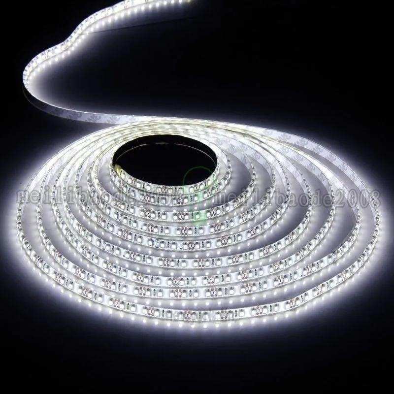 2017 NUOVO 500M 500 metri rosso bule giallo verde bianco caldo LED Strip Light 5M Supler Bright 3528 SMD Impermeabile IP65 Flessibile 300 led DC 12V