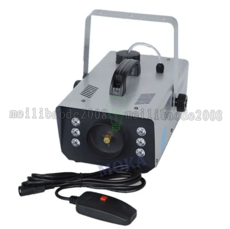 NUEVA alta calidad LED 900W Máquina de niebla Mini RGB Máquina de humo Etapa Efectos especiales Equipo de DJ MYY