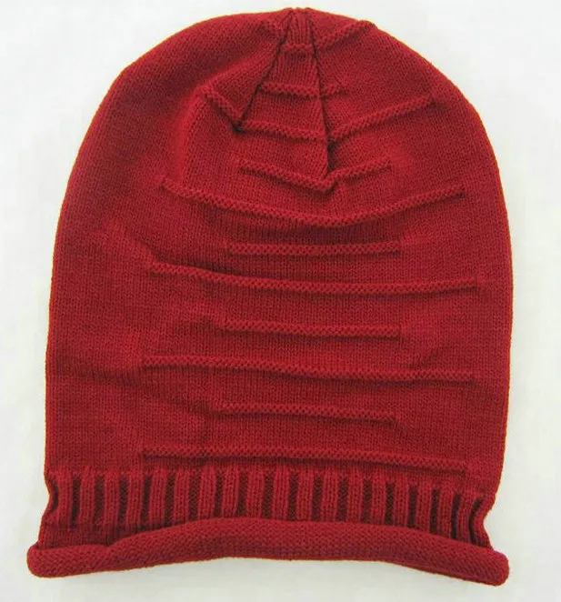 5 couleurs style hiphop unisexe hiver tricot chaude chaude et femmes tricot tricot Hip Hop Coupages de crâne chaud tricot chaud hat 4924792
