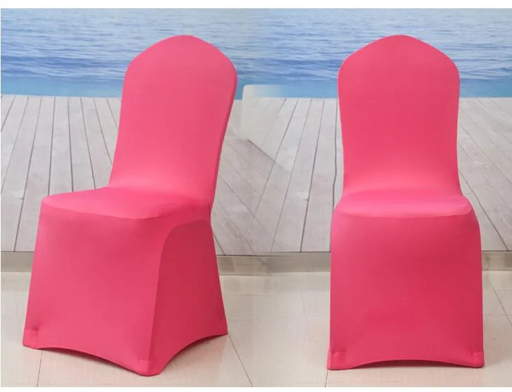 Hot selling wedding chair covers outdoor garden beach use chair covers Universal spandex Christmas decoration sofa chair cover