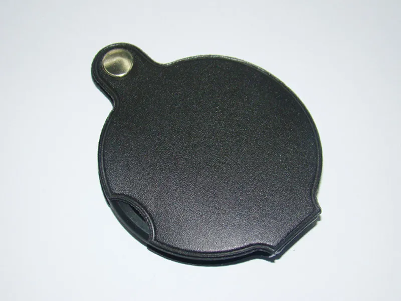 Draagbare Microscoop Vergrootglas Loupe 70x 60mm 50mm Diameter 5x Ronde Vergrootglas MG86034 W Black Cover