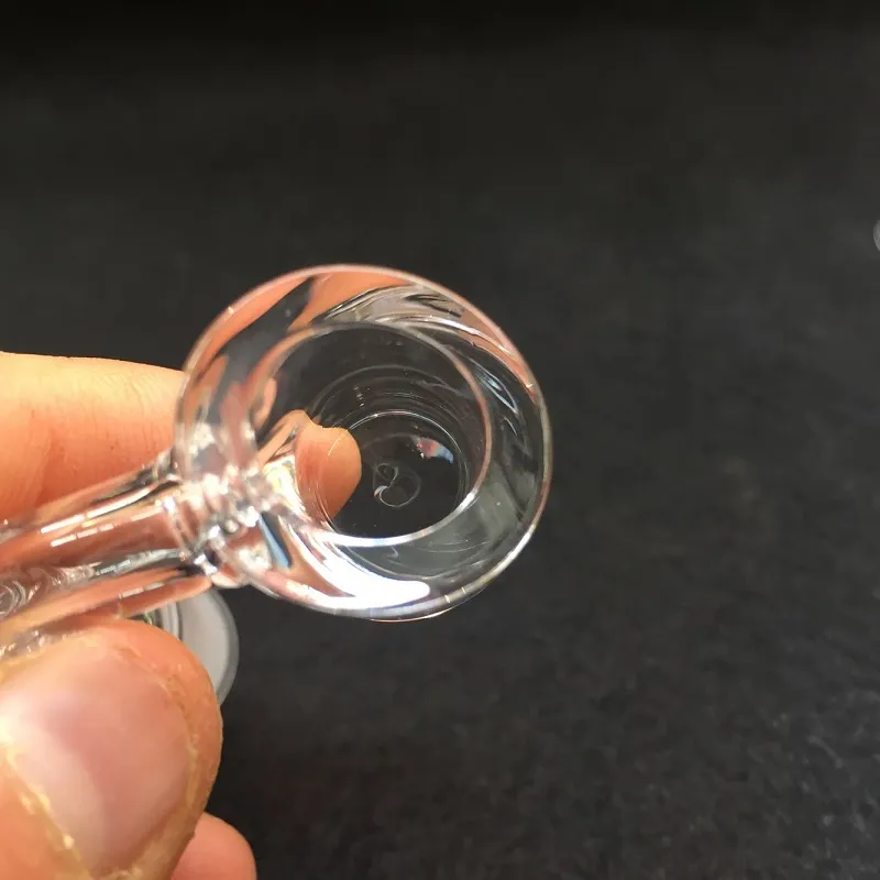 4mm 두꺼운 고품질 100 % Domeless Quartz Banger 네일 10mm 14mm 18mm 남성 여성 90도 무료 배송