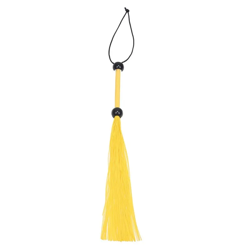 Nouvelle arrivée mode caoutchouc Flogger fouet avec poignée en acrylique sexe fessée silicone fouets jeux de sexe jouets pour adultes jouets érotiques5948395