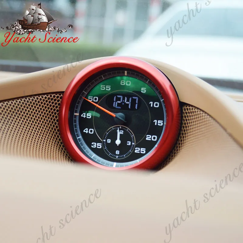 Acquistare Anello Decorativo Interno Con Bussola Di Controllo Centro  Interno Rosso Porsche Cayenne Macan Panamera Economico | Consegna Veloce E  Qualità | It.Dhgate