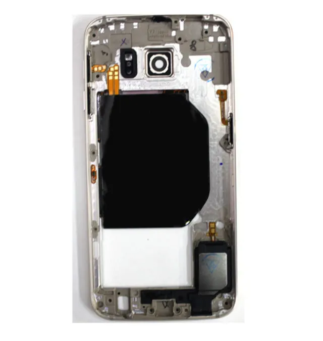 För Samsung Galaxy Note 5 N920 920F Ny Original Metal Middle Frame Housing Bezel med del