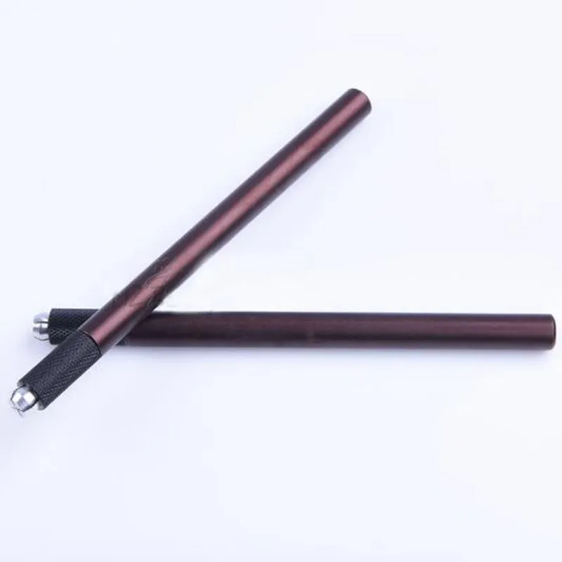 Manual tattoo pen for permanent makeup pen eyebrow tattoo with 12pins blade needle microblading pen