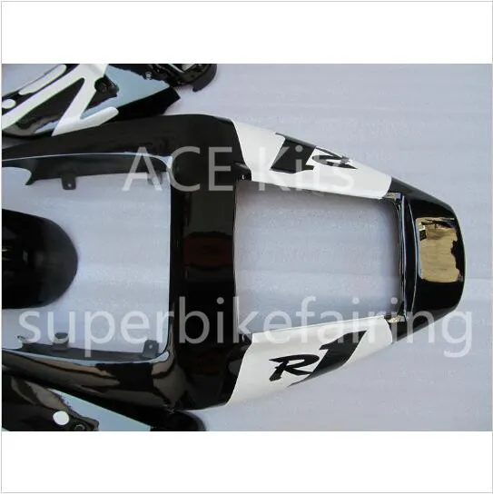 3Gifts New Hot vendas de bicicleta Kits de Carcaças Para YAMAHA YZF-R1 1998 1999 R1 98 99 YZF1000 Legal Preto Branco SX20