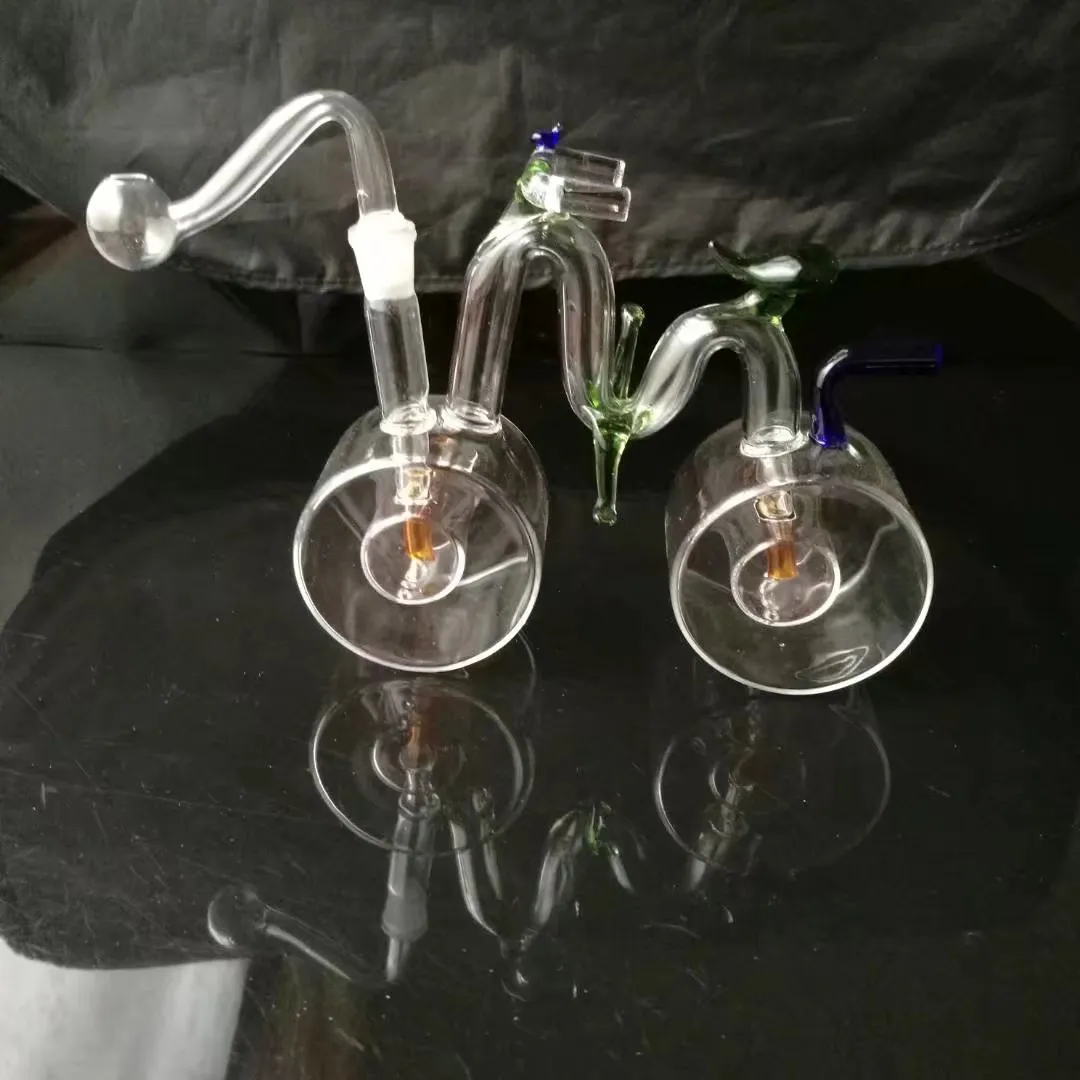 glass bongs glass water pipe oil rigs bongs latest professional production transparent glass smoking hookah with accessories perfect